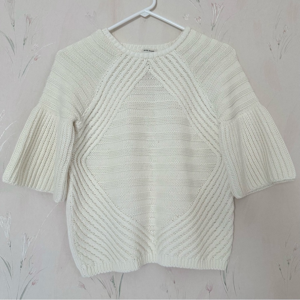 River Island Boxy Knit Top